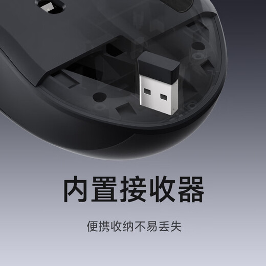 Xiaomi Wireless Mouse Comfort Edition Deep Space Black 2.4GHz Wireless Office Mouse Mouse Wireless Lightweight Sound Desktop Laptop Mouse Xiaomi