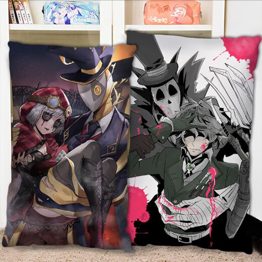 Identity V Jack pillow half body 2D peripheral customized double-sided printed photo sleeping strip pillow gift double-sided customized send picture to customer service 40x60cm satin pillowcase only