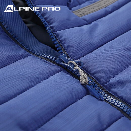 
Alpine PRO children's thickened warm cotton jacket parent-child style waterproof windproof casual outdoor spring and autumn cardigan jacket 682 navy blue 150