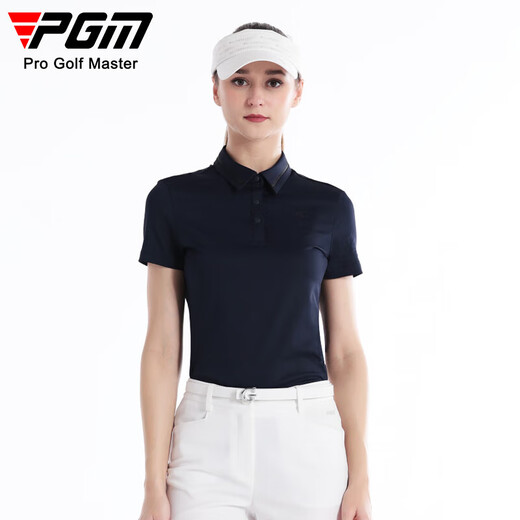 PGM Golf Ropa para mujeres Ropa para mujer Transpirable Camiseta de camiseta de manga corta YF673-Nakura S