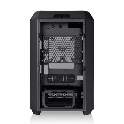 Thermaltake(Tt)The Tower 300 sea view room chassis computer host black (Matx motherboard/support 420 water cooling/4090 graphics card/horizontal lying)