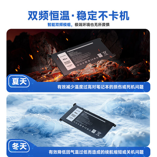 Jichuan is suitable for Dell Inspiron 5493 5593 5584 5585 5485 5482 Vostro 5490 YRDD6 laptop battery built-in replacement