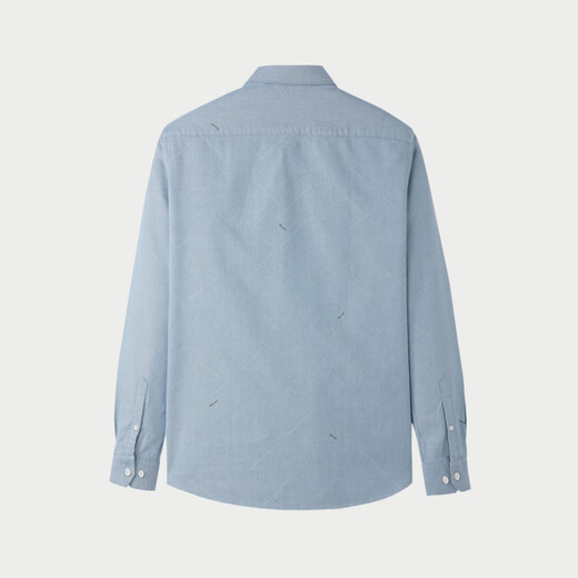 HLA Heilan long-sleeved shirt for men in winter warm velvet warm and comfortable lapel shirt for men