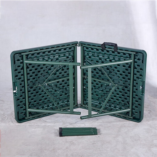 Moldura de soplado de león central 1.2 metros Tabla plegable + silla plegable YS-1048PJ Enlace personalizado de un solo disparo sin enviar
