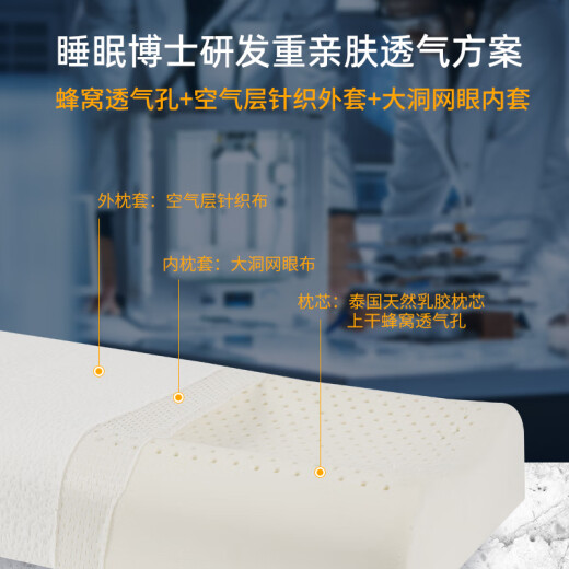 AiSleep selects latex ergonomic pillows
