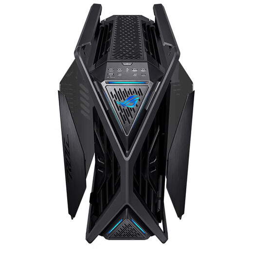 华硕（ASUS）ROG HYPERION 创世神机箱 铝合金X骨架/全塔机箱/支持EATX主板/双420水冷/GR701 GR701 创世神机箱 双C口 黑色
