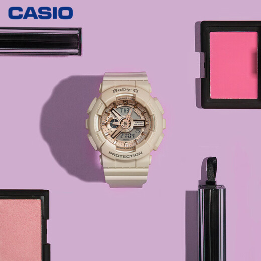 CASIO BABY-G BA-110CP Sports Fashion Women's Watch Shockproof Quartz Watch Gift BA-110XCP-4APR