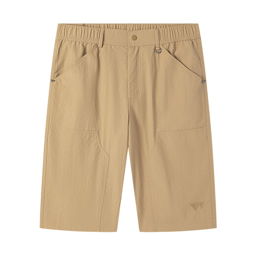 Sieben Wolfshorts Herren Sommer Neue Splash-Repellent Hosen Herren-Outdoor-Arbeitshosen Kumpelte Hosen 701 (Khaki) S 165
