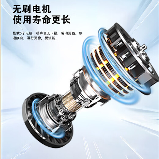 Rongkang Double Eleven best-selling Rongkang T50 massage chair full-body home electric gift for parents and the elderly WSL guide rail stainless steel movement T50 elegant gray-3D stainless steel movement