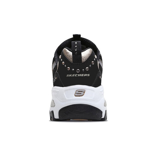 斯凯奇（SKECHERS）女鞋厚底增高蛇纹熊猫鞋复古潮流铆钉老爹鞋运动休闲鞋11979