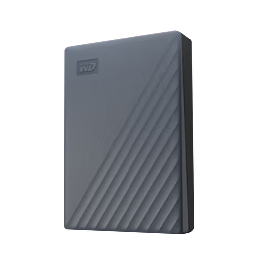 Western Digital (WD) mobile Festplatte USB3.0 My Passport Begleitversion 2,5-Zoll mechanische Festplatte Mobiltelefon Computer externe Festplatte 2 TB kompatibel mit Mac Grau offizieller Standard