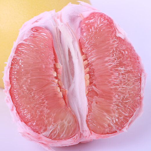 Three-red honey pomelo from Guanxi, Fujian, directly harvested from the place of origin. Each piece is about 1.2kg.