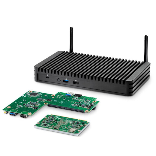 Intel fanless passive cooling industrial control NUC module computer micro host element Austin BKCMCR1AB standard model I5-1135G7/8G/500G solid state