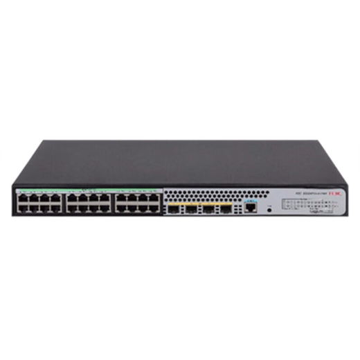 
H3C (H3C) S5024PV5-EI-PWR Enterprise-level 24-port Gigabit Layer 2 Network Management POE switch 4 Gigabit optical ports Support VLAN stackable poe power 240W