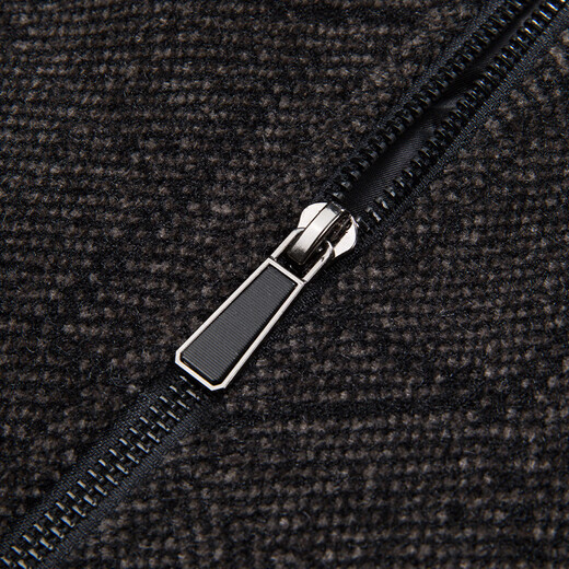 ROMON cotton jacket men's short stand collar thick warm winter business casual jacket men 2167 gray 180