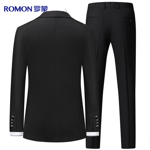 Luo Meng suit men's slim professional formal attire business suit suit groomsmen suit groom suit wedding dress men's suit