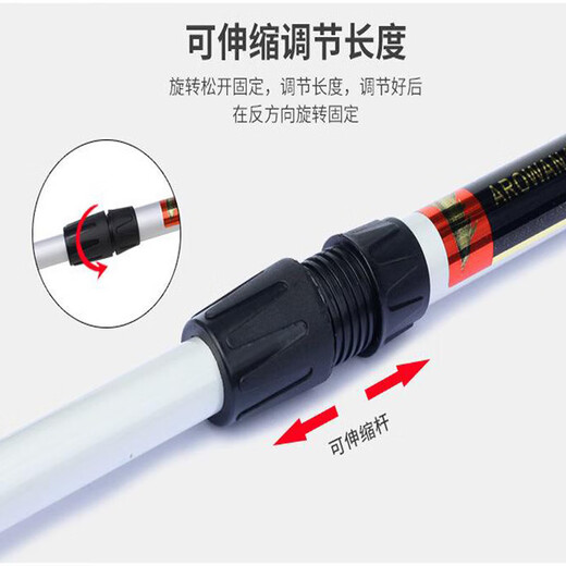 Fisherman Master Koi Fish Pond Fishing Net Encrypted Fish Pond Cleaning Salvage Leaves Fishing Garbage Cleaning Fish Tank Fish Pond Pool Net (20*16cm) Reinforced Aluminum Alloy Net Retractable