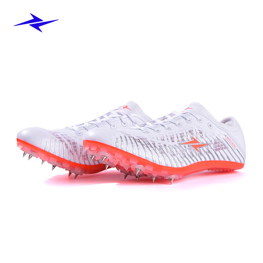 Power Breakthrough 199pro 2.0 Upgraded Version Men's and Women's Track and Field Spikes for Sprint Competition Full-length Pebax Power Breakthrough 2.0 White Orange Recommended to Take a Small One 35
