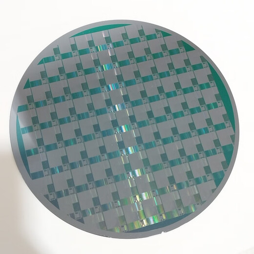 Crystal CPU wafer wafer photolithography integrated circuit chip semiconductor silicon wafer teaching science test eight inches 03 free acrylic bracket
