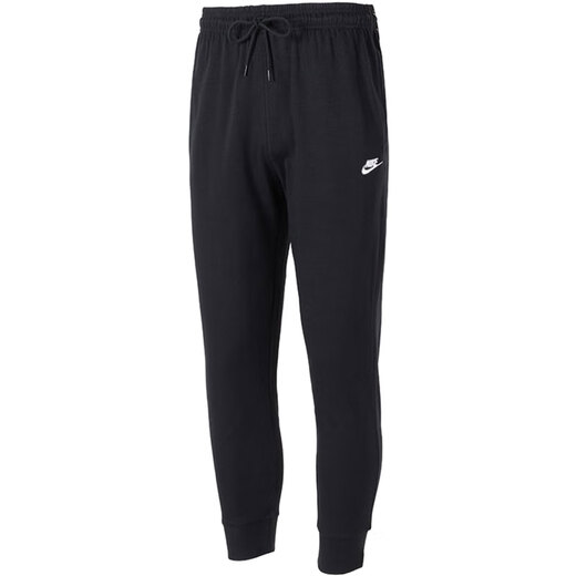 耐克（NIKE）运动裤男裤2025夏季新款休闲束脚健身裤跑步长裤针织篮球宽松卫裤 黑色FQ4331-010束脚收口纯棉 M /170/建议体重120-130斤