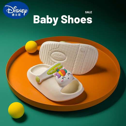 Disney Children's Slippers Brewable Summer Wear Cute Soft Semees Soupre pour 1 à 3 garçons et filles Baby Slippers Chaussures de trou pour enfants Little Bee [Nouveau produit] [140] Longueur intérieure 13,5 cm Longueur du pied recommandé 13cmm