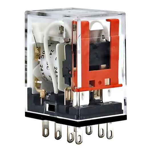 Omron OMRON small DC intermediate relay MY2N-D2 with two poles MY4N-CR-GS with resistance and capacitance 8 feet 14 feet MY4N-D2 DC24V