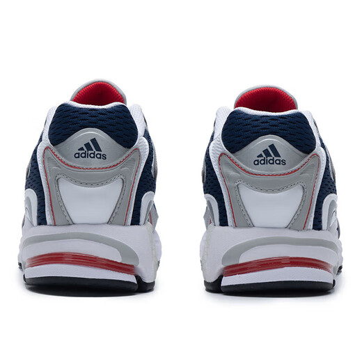 Adidas Casual Shoes Chaussures masculines 2025 Summer New Sports Chaussures Fashion Retro Papa Retrole Chaussures Dad Shock-Absorbing Wear-Running Shoes IG6227 Silver Blue Red 43