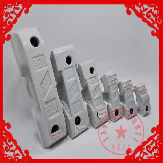 National standard porcelain plug-in Shanghai Jinshan RC1A-30A plug-in fuse fuse RC1 white material top plug