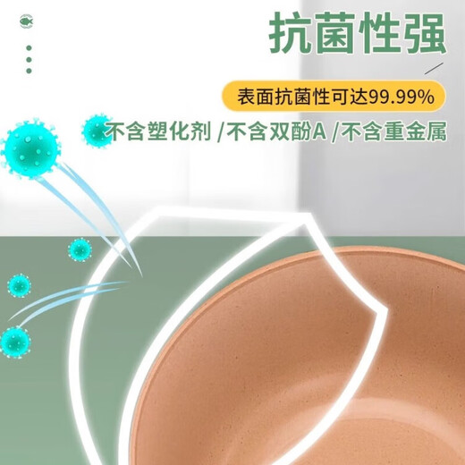 Qincheng biodegradable rice husk disposable tableware for home wedding restaurant takeaway hot pot outdoor thickened bowls, chopsticks, plates and cups set rice husk bone plates 50 pieces in bulk