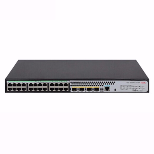 
H3C (H3C) S5024PV5-EI-PWR Enterprise-level 24-port Gigabit Layer 2 Network Management POE switch 4 Gigabit optical ports Support VLAN stackable poe power 240W