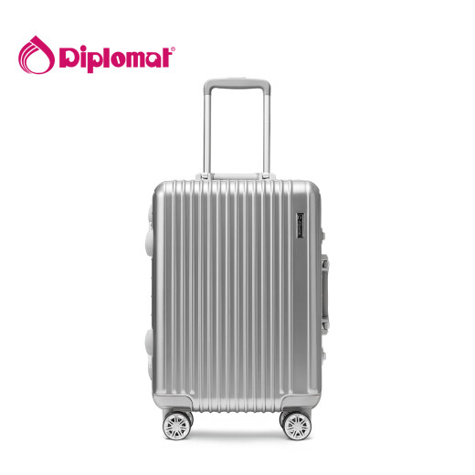 Diplomat Diplomat Aluminum Frame Trolley Case Starlight Check-In Suitcase 20-Inch Men's and Women's Travel Password Box TC-9032