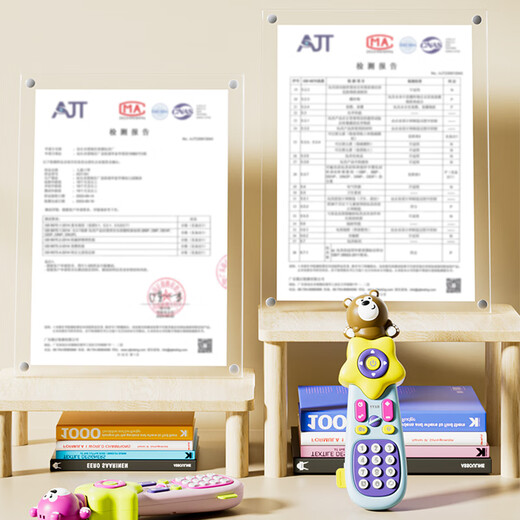 Dimanqi Simulation Fernbedienung Baby Aufklärung Mobiltelefon Kind frühkindliche frühe Bildung Musik Junge und Mädchen Geburtstagsgeschenkpulver