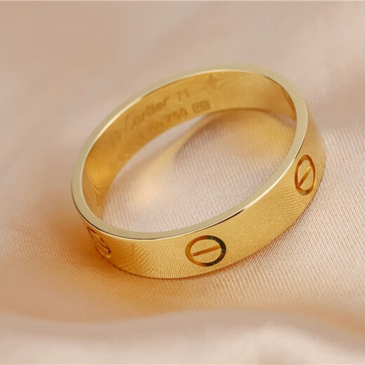 Cartier Cartier Ring Couple Men and Women Same Style 3.6mmLOVE Wedding Ring Wedding Ring Multiple Sizes Optional Chinese Valentine's Day Gift B4085000 18K Gold 50