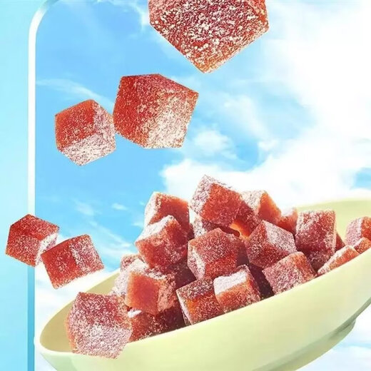 全优宝贝全优酸奶山楂丁酸甜开胃独立包装开袋即食零食果脯酸甜可 全优酸奶山楂丁728g