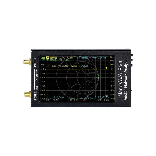 NanoVNA-F V3 1M-6G Vector Network Analyzer 4.3 inch HF VHF UHF SHF Talent