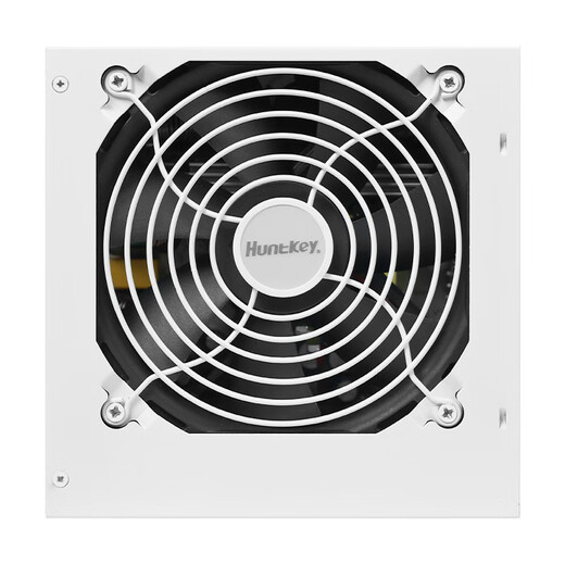 Huntkey WD650K full module gold medal 650W computer power supply Haoyue White (80PLUS gold medal/single channel 50A/full voltage/LLC+SR+DC-DC/intelligent temperature control)