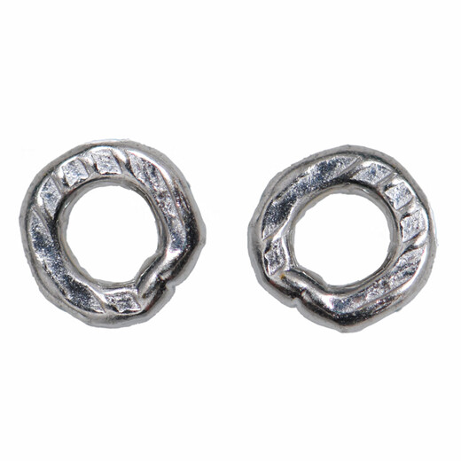 CEENIU Fat Donglai's same style pt950 platinum spacer hand-engraved ancient gold platinum begonia circle bracelet accessories diy