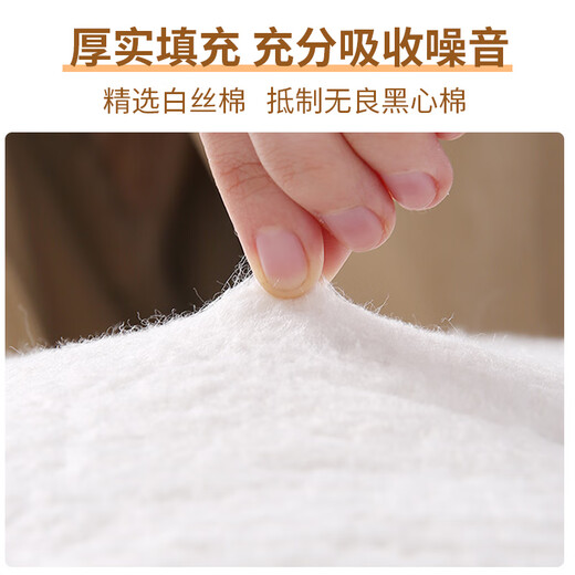 Jiujia Autumn and Winter Cotton Door Curtains for Household Thickened Windproof, Windproof, Soundproofing, Warmth and Coldproof Partition Hanging Curtains for Winter. Whole-piece PU leather coffee color - two layers of white silk cotton. Free hook. Customized shooting.