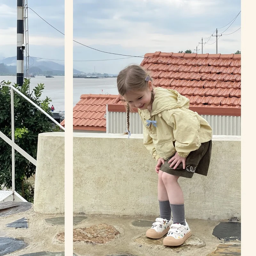 TOPSTAR children's canvas shoes for kindergarten, soft sole, non-slip, breathable, boys' white shoes, low-cut sneakers, color 27