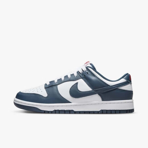耐克（NIKE）鞋子男 Dunk Low Retro经典低帮男子休闲运动鞋轻便舒适复古板鞋 DD1391-400 白藏青 42