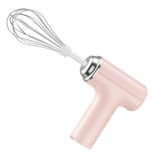 CLCEY egg beater hand-held whisk household egg beater electric small mixer whipping artifact cream baking cake purple single-head model wireless smart three-speed