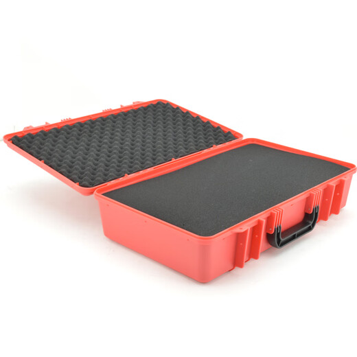 Huilide Handwerkzeugkasten Kunststoff PP Sicherheitsschutz Speicherbox Instrument Ausrüstung Anpassungskasten Großer schwarz 3527 Schwarzer leerer Box