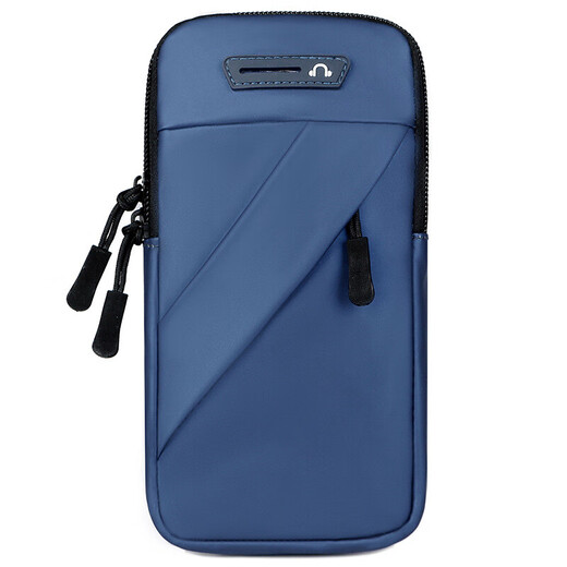 山头林村刚恩 跑步手机臂包手机袋男女款通用运动健身手机臂套户SN9896 经典款-灰色