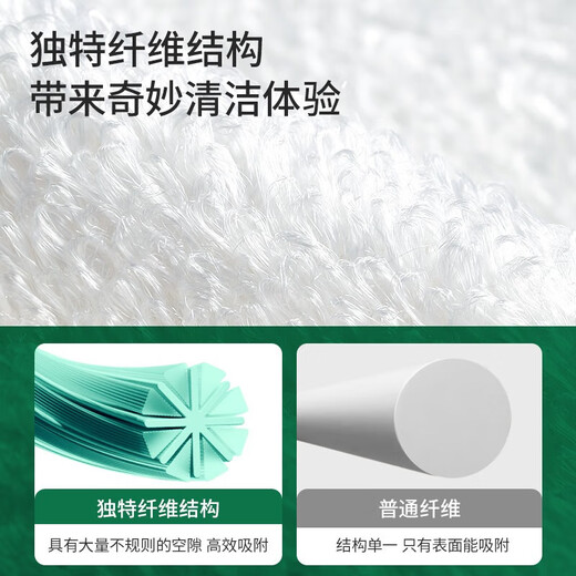 Xinyoujia Korean Bamboo Fiber Dishwashing Towel Korean Jiuli Dishwashing Cloth Household Bamboo Fiber Bare Piece Korean Bamboo Housework Cleaner Bare Bamboo Fiber 16*18 Small Size 10 Pack