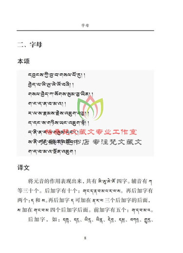 Interpretation der tibetischen Grammatik Shan Shuo Shu Wang Lun – Neu zusammengestelltes Tutorial zur grundlegenden tibetischen Grammatik. Einführung in die tibetische Grammatik