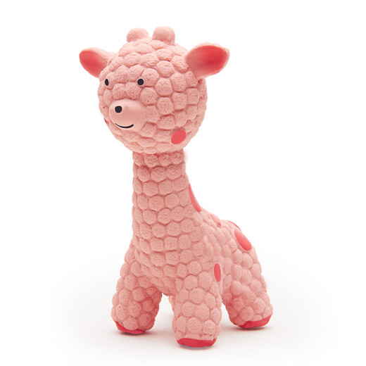 EETOYS Pink Deer Dog Latex Toy, Fun, Sounding, Interactive Teeth Cleaning, Companion and Boredom Relief Pet Supplies