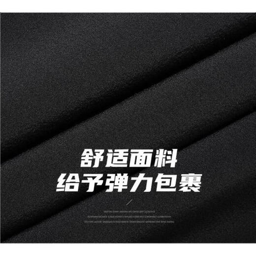 李宁（LI-NING）运动裤男春夏季休闲宽松舒适大码直筒裤子潮流透气百搭长裤卫裤 黑色-直筒【棉质常规 舒适亲肤】 L /175 (130-145斤)