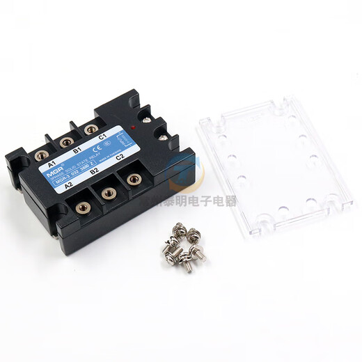 三相固态继电器MGR-3 032 3880Z DC-AC直流控交流80A 继电器+散热器小