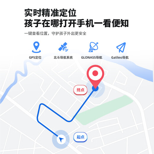 IPRO新款IPRO学生专用手机P200pro 小学儿童初高中青少年 助学习防沉迷 网课学习可微信 家长可控 天青蓝（5G） 8G+256G