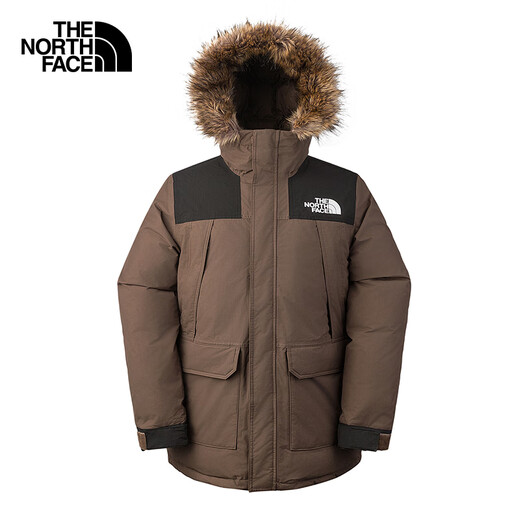 
The North Face down jacket for men's mid-length waterproof, air-permeable and warm outdoor 24 autumn and winter new 5B19 5EX/brown L/175